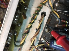 Negative feedback resistor